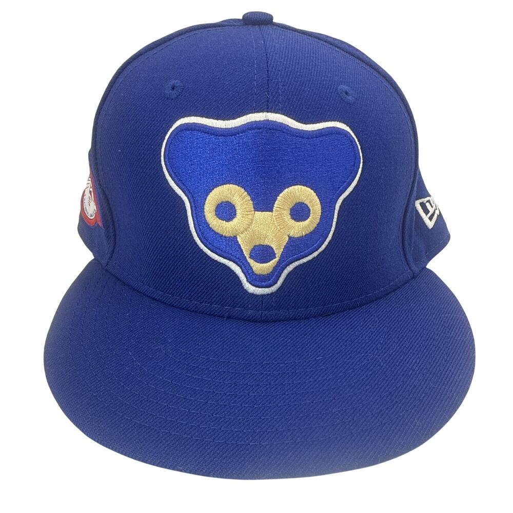 New Era 59Fifty 7 1/4Chicago Cubs Ultimate Patch Collection 100% Wool Fitted hat